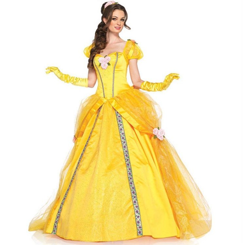 Ethnic Fashion Designers - 大人用ハロウィンプリンセスドレスコスプレ衣装中国メーカーオリジナルデザイン秋の季節ファッションレディースエスニックウェア