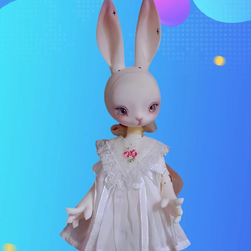 Ethnic Fashion Nova - 高度な樹脂製マルチティースマスク、動物バージョン、ウサギ人形BJD、高品質、最新トレンド、1/6 SD、送料無料、2025