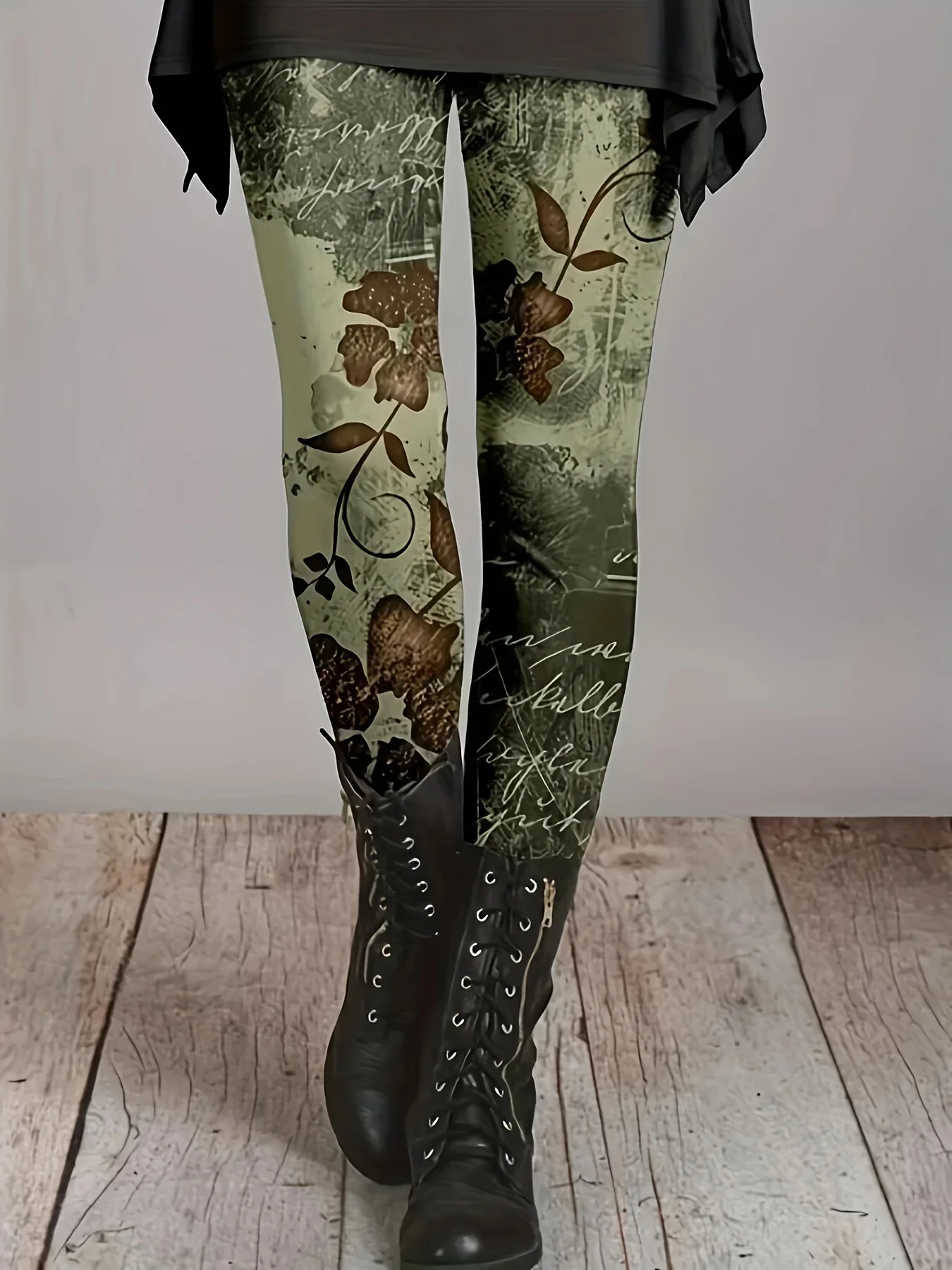 Ethnic Clothing & Online Fashion Store Khaadi Pk - ヴィンテージプリントレギンス,エスニックスタイル,婦人服,ラージサイズ
