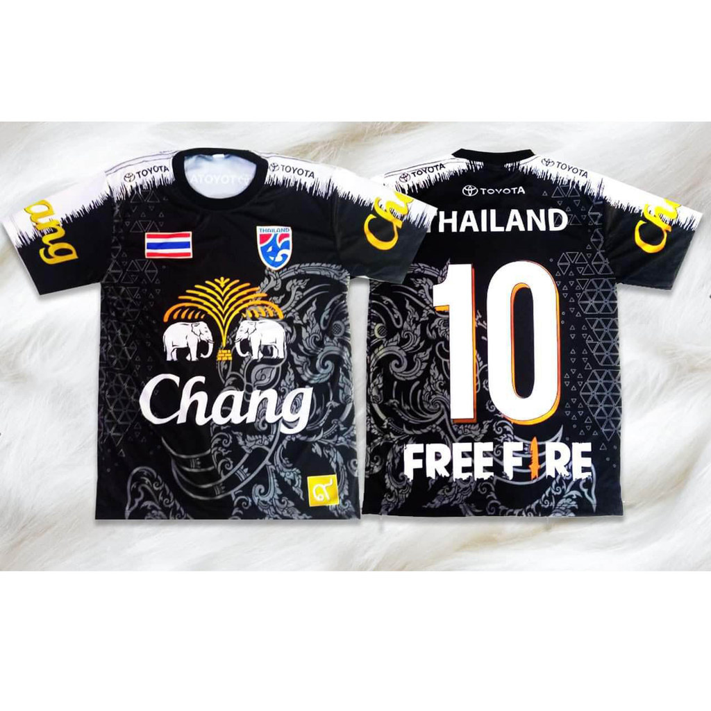 タイサッカーユニフォーム番号 10 カスタム名サッカー Tシ - Thai Silk Blouse のレビューと価格