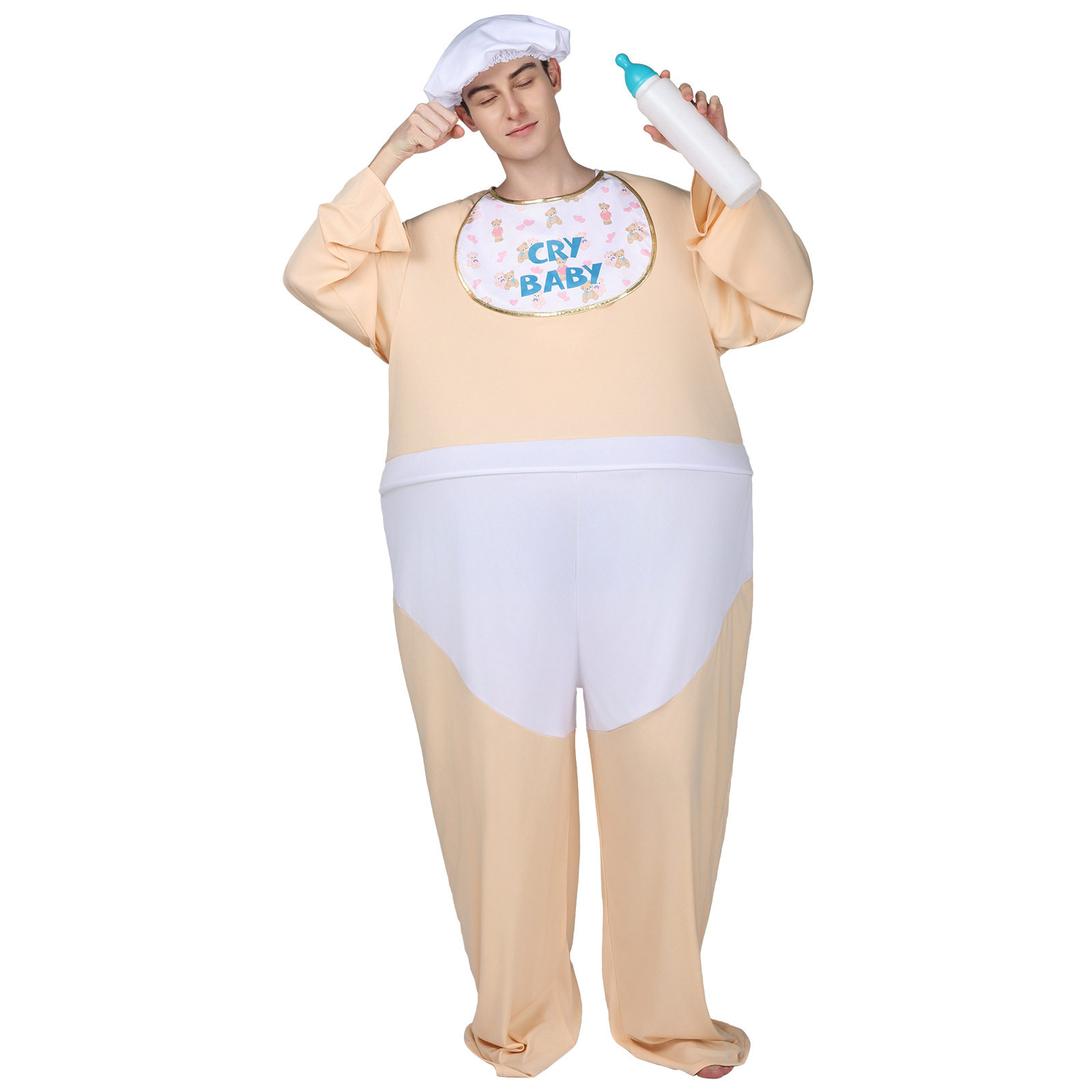 大人用コスプレ 巨大な赤ちゃんの衣装 ハロウィンパーティー  - Ethnic Wear のレビューと価格