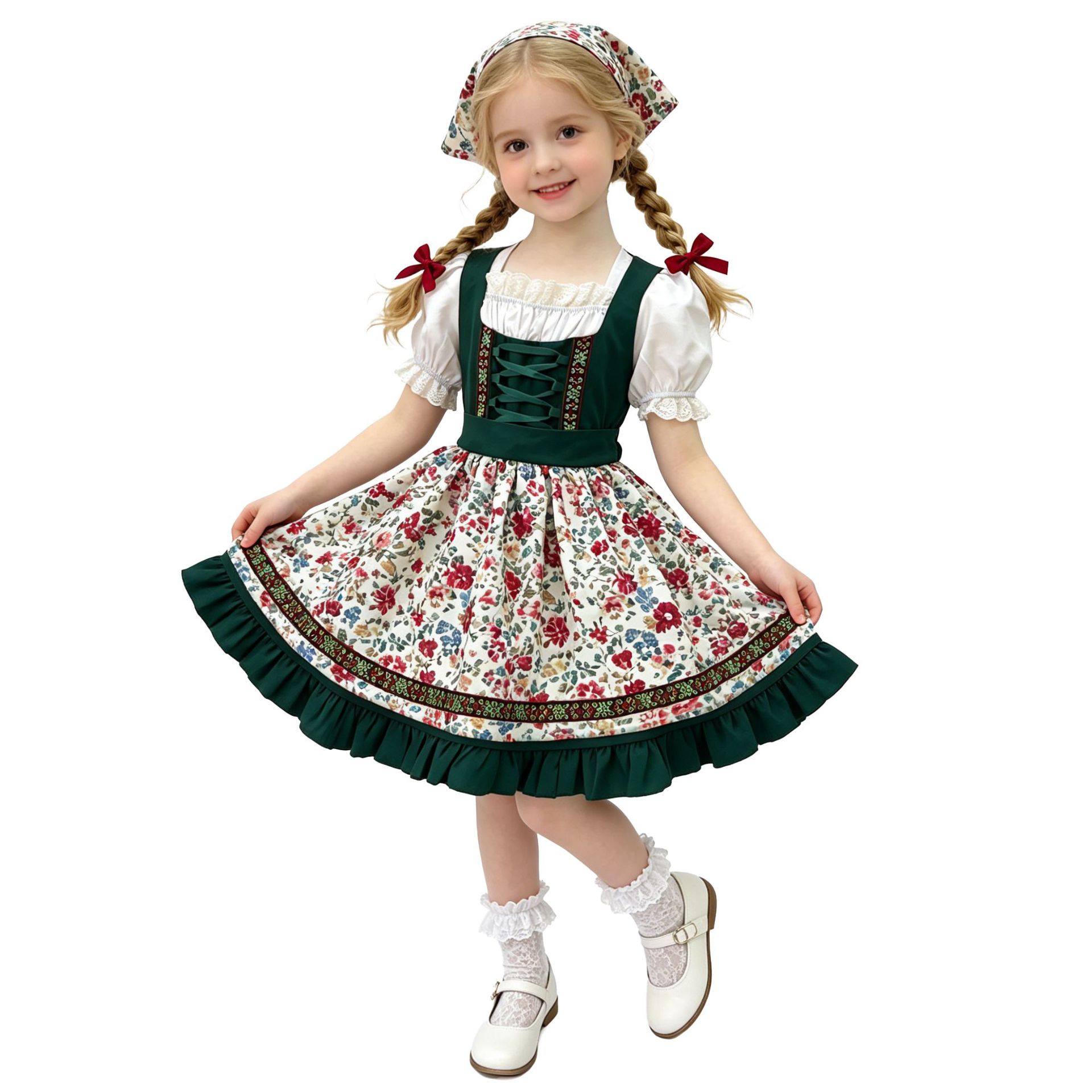 ミュンヘンビール祭り子供用パフォーマンス衣装バイエルン風ディ - Ethnic Clothing & Online Fashion Store Khaadi Pk のレビューと価格