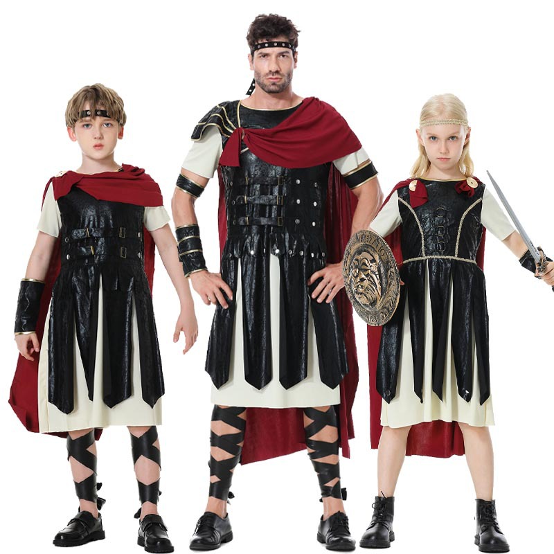 ローマ兵士騎士コスチューム成人男性用ハロウィンパーティー仮装 - Ethnic Clothing & Online Fashion Store Khaadi Pk のレビューと価格