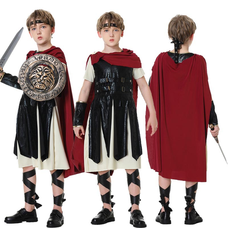 ローマ兵士騎士コスチューム成人男性用ハロウィンパーティー仮装 - Ethnic Clothing & Online Fashion Store Khaadi Pk のレビューと価格