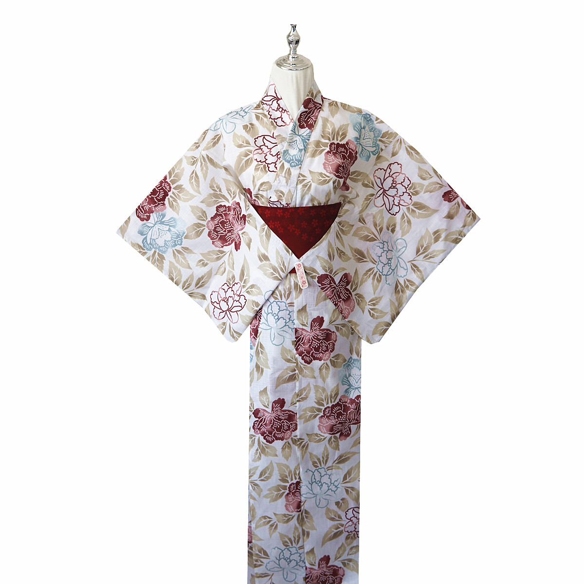 新しい伝統的なスタイルの着物バスローブマルチスタイル写真撮影 - Ethnic Wear のレビューと価格
