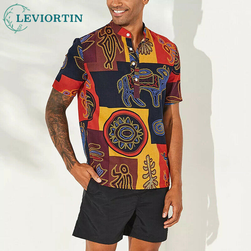 2025 夏の新しいヨーロッパとアメリカのエスニックスタイル - Men'S Ethnic Fashion Trends のレビューと価格