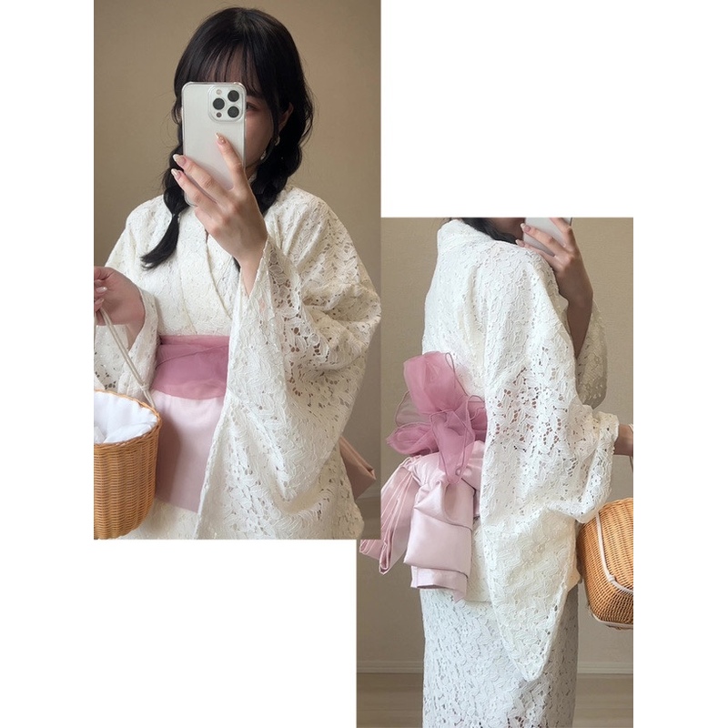 夏着物バスローブベルトレース着物ベルトアクセサリーレーススカ - Ethnic Clothing & Online Fashion Store Khaadi Pk のレビューと価格