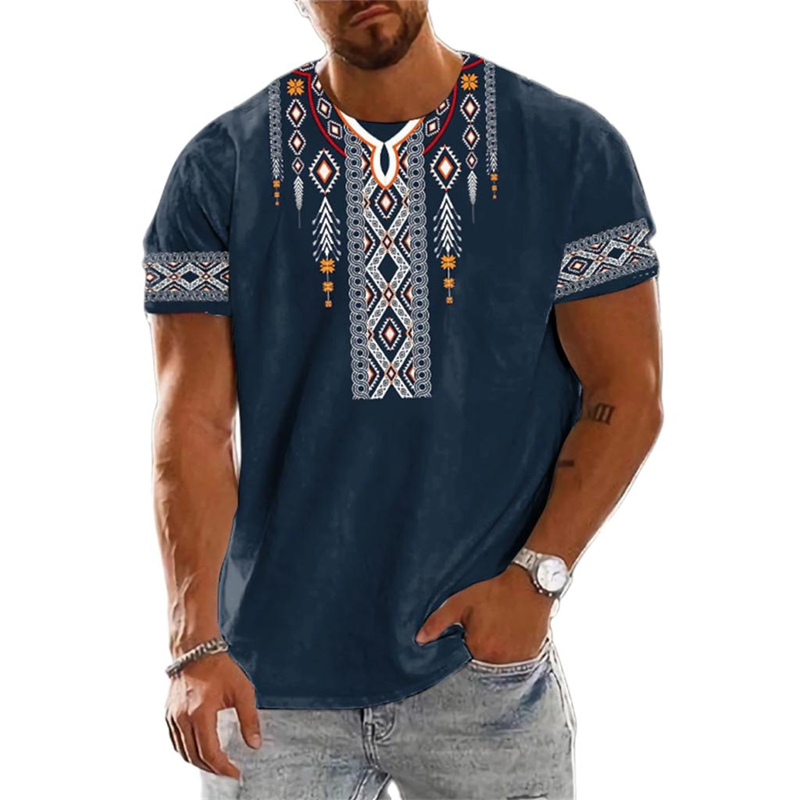 トレンド2025 ヴィンテージ エスニック グラフィック T - Men'S Ethnic Fashion Trends のレビューと価格