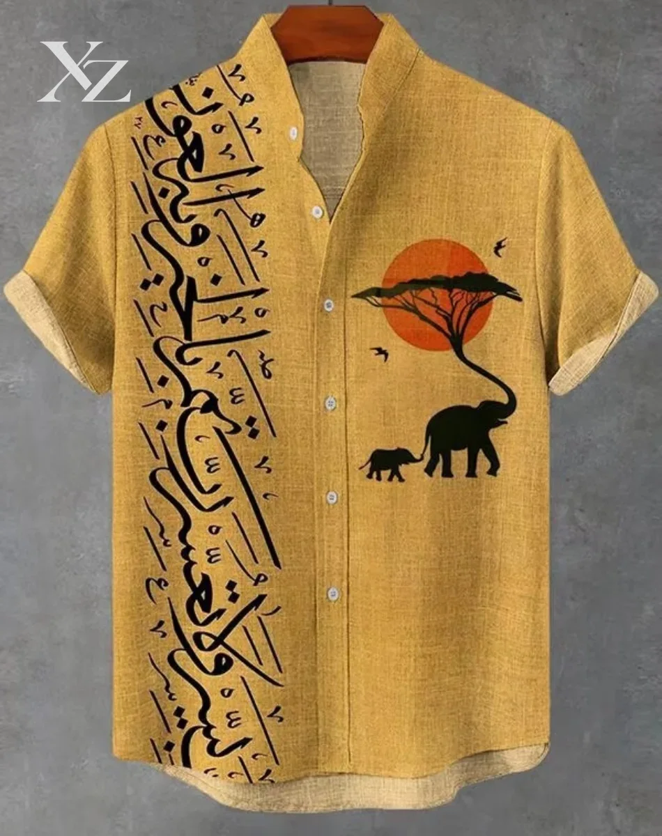 レトロなアフリカ風、メンズ、ヴィンテージ、エスニック、部族柄 - Men'S Ethnic Fashion Trends のレビューと価格